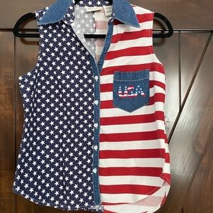 Vintage Denim Button Up